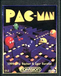 Pac-Man (Ebivision) Box Art