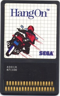 Hang On (Sega Card / 4001K) Box Art