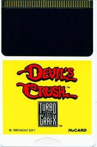 Devil's Crush Box Art