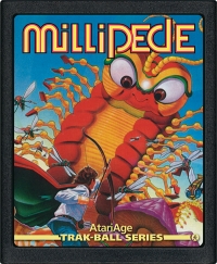 Millipede Trak-Ball Box Art