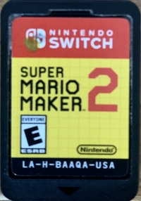 Super Mario Maker 2 [CA] Box Art