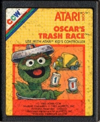 Oscar's Trash Race Box Art