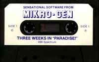 Three Weeks in Paradise Box Art