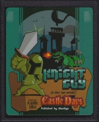 Knight Guy in Low Res World: Castle Days Box Art