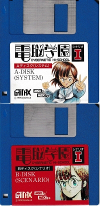 Dennou Gakuen Box Art
