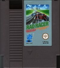 Rad Racer (Europa-Version) Box Art