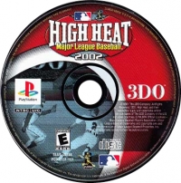 High Heat Major League Baseball 2002 (Win a Trip) Box Art