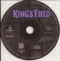 King's Field (long box / Asciiware / round handle) Box Art