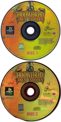 Oddworld: Abe's Exoddus (Best Buy) Box Art