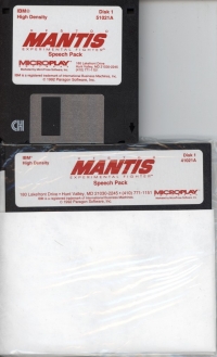 XF5700 Mantis Experimental Fighter: Speech Pack Box Art