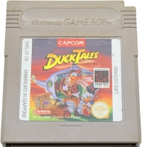 Disney's DuckTales (DMG-DT-ITA cartridge) Box Art
