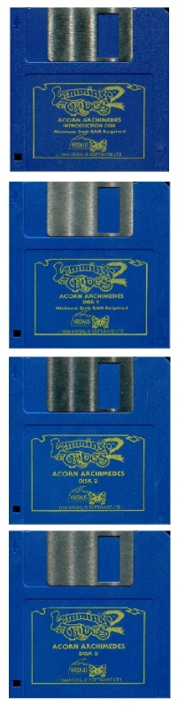 Lemmings 2: The Tribes Box Art
