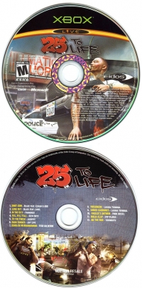 25 to Life (Music CD) Box Art