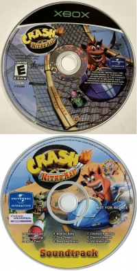 Crash Nitro Kart (Music CD) Box Art