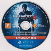 Uncharted 4: A Thief's End - PlayStation Hits (3003901-AC_R1) Box Art