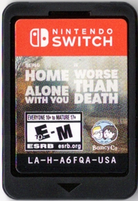 Being Home Alone with You Is Worse than Death Box Art