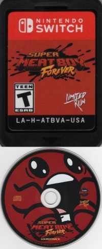 Super Meat Boy Forever (box) Box Art
