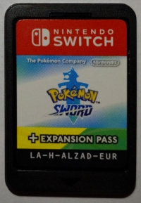 Pokémon Sword + Pokémon Sword Expansion Pass Box Art