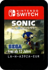 Sonic Frontiers [DE] Box Art