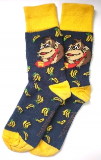 Donkey Kong socks Box Art