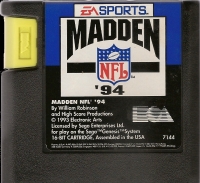 Madden NFL '94 Box Art