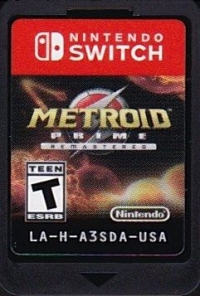 Metroid Prime Remastered Box Art