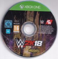 WWE 2K18 - Wrestlemania Edition Box Art