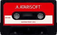 Eastern Front 1941 (Atari / cassette) Box Art