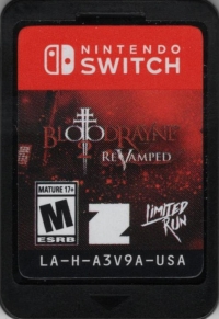 BloodRayne 2: ReVamped (black cover) Box Art