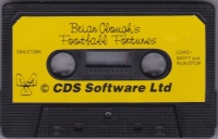 Brian Clough's Football Fortunes (cassette) Box Art