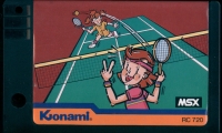 Konami's Tennis Box Art