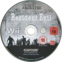 Resident Evil Archives: Resident Evil (grey disc / For more information) Box Art