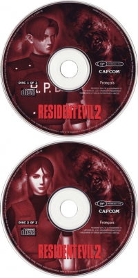 Resident Evil 2 (1999) [FR] Box Art