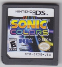 Sonic Colors (Enviornments) Box Art