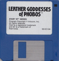 Leather Goddesses of Phobos Box Art