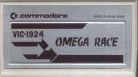 Omega Race (silver label / yellow triangle) Box Art