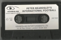 Peter Beardsley's International Football (Bug Byte Premier) Box Art