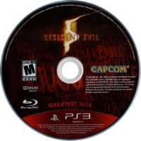 Resident Evil 5 - Greatest Hits (paper insert) Box Art