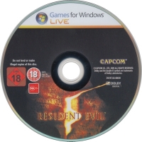 Resident Evil 5 (Only DVD Compatible) Box Art