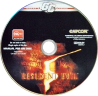 Resident Evil 5 - Gamer's Choice (DV197116-11EUR disc) Box Art