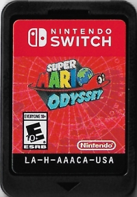 Super Mario Odyssey (114861B) Box Art