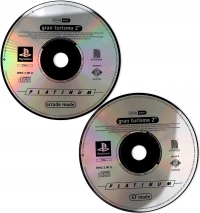 Gran Turismo 2: The Real Driving Simulator - Platinum (white USK rating label) Box Art