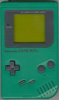 Nintendo Game Boy (Play It Loud / Jungle Green) Box Art