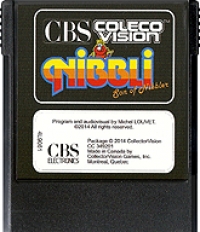 Nibbli: Son of Nibbler (CBS) Box Art