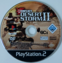 Conflict: Desert Storm II (blue keepcase) Box Art