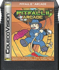 Pitfall II:  Arcade Box Art