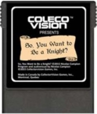 So, You Want to Be a Knight? Box Art