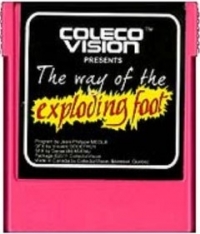 Way of the Exploding Foot, The Box Art