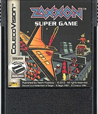 Zaxxon Super Game Box Art