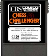 Chess Challenger (CBS) Box Art